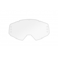 Lente trasparente con fori per roll off's per occhiale motocross Epsilon - Lenti - LE02210 - Ufo Plast