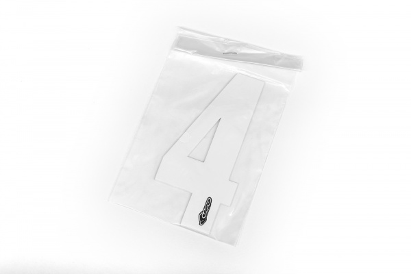 Numbers stickers for front number plate and side panels -  - AD01903-0414 - Ufo Plast
