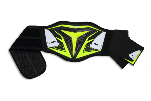 Cintura motocross Demon da bambino giallo fluo - Fasce lombari - CI02357-DFLU - Ufo Plast