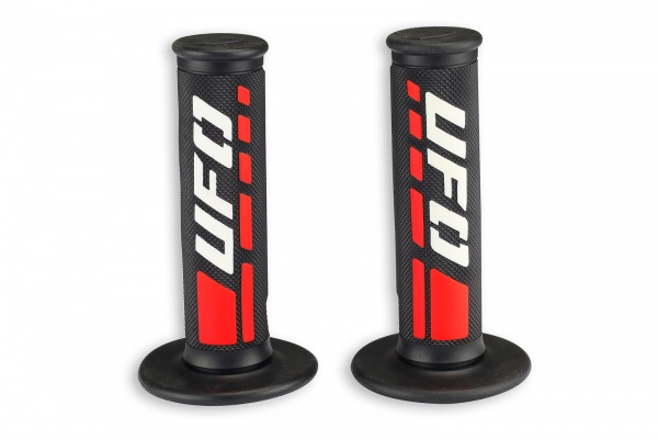Manopole motocross Trax rosso - Manopole - MA01827-B - Ufo Plast