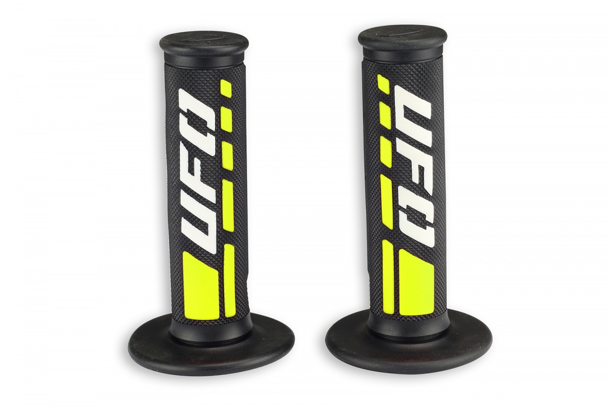 Manopole motocross Trax giallo - Manopole - MA01827-D - Ufo Plast