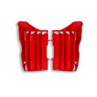 Motocross radiator louvers for Honda red - Radiator Louvers - AC02454 - Ufo Plast