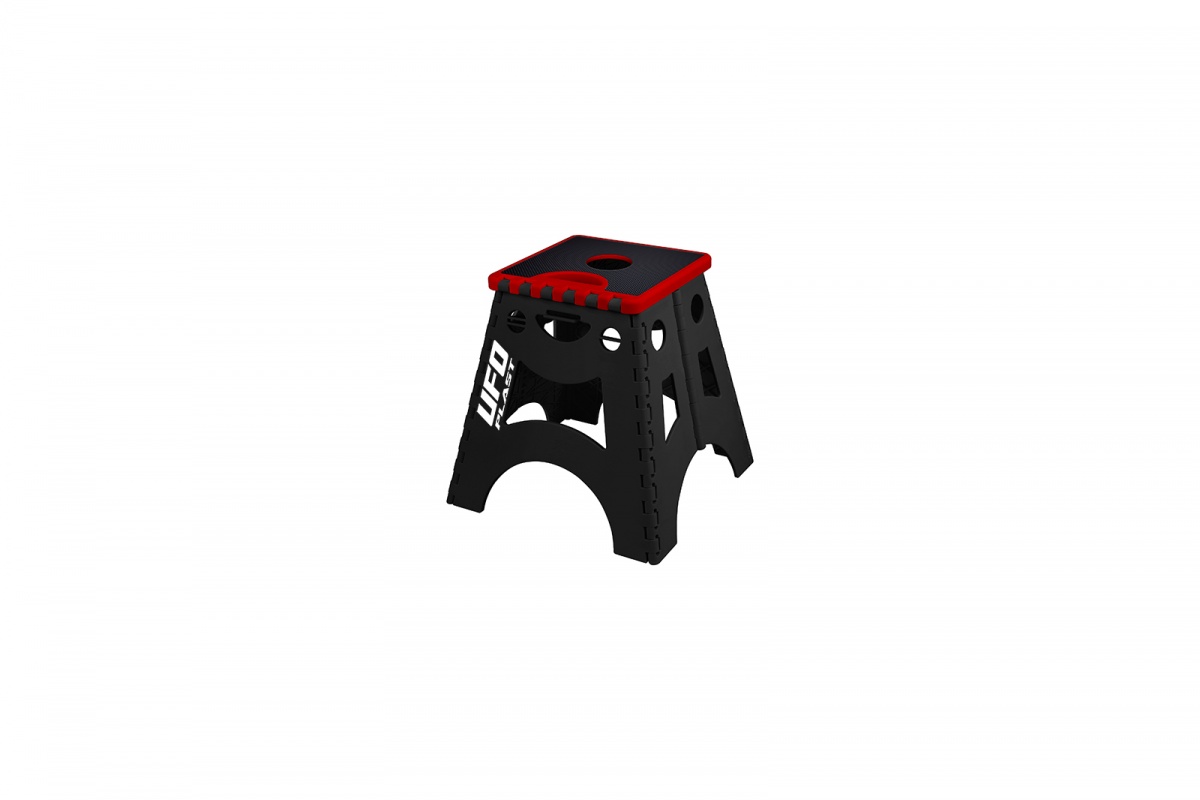 Cavalletto motocross pieghevole Mecha rosso - ACCESSORI GARAGE - AC02428-B - Ufo Plast