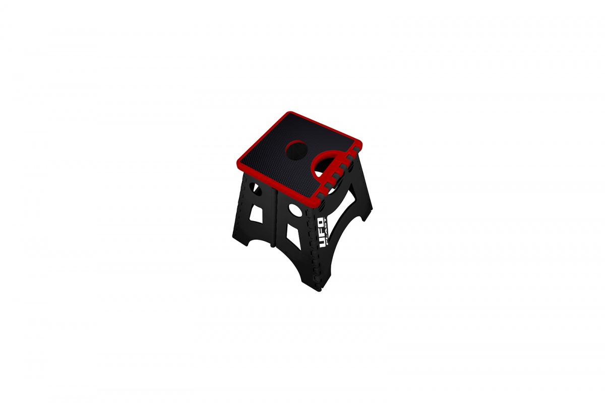 Cavalletto motocross pieghevole Mecha rosso - ACCESSORI GARAGE - AC02428-B - Ufo Plast