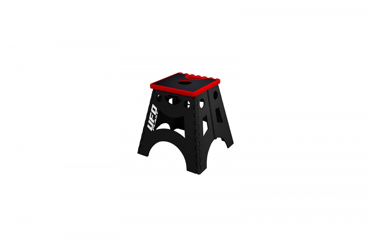 Cavalletto motocross pieghevole Mecha rosso - ACCESSORI GARAGE - AC02428-B - Ufo Plast