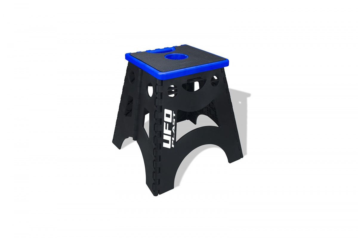 Cavalletto motocross pieghevole Mecha blu - ACCESSORI GARAGE - AC02428-C - Ufo Plast