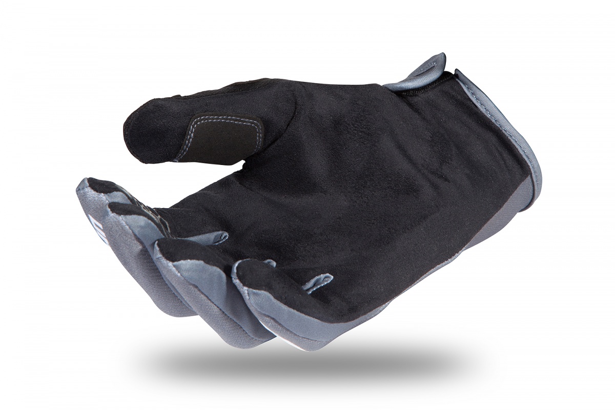 Guanti motocross Skill da bambino grigio - Guanti - GU04533-E - Ufo Plast