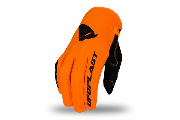 Guanti motocross Skill Radial arancione fluo - Abbigliamento adulto - GU04529-FFLU - Ufo Plast