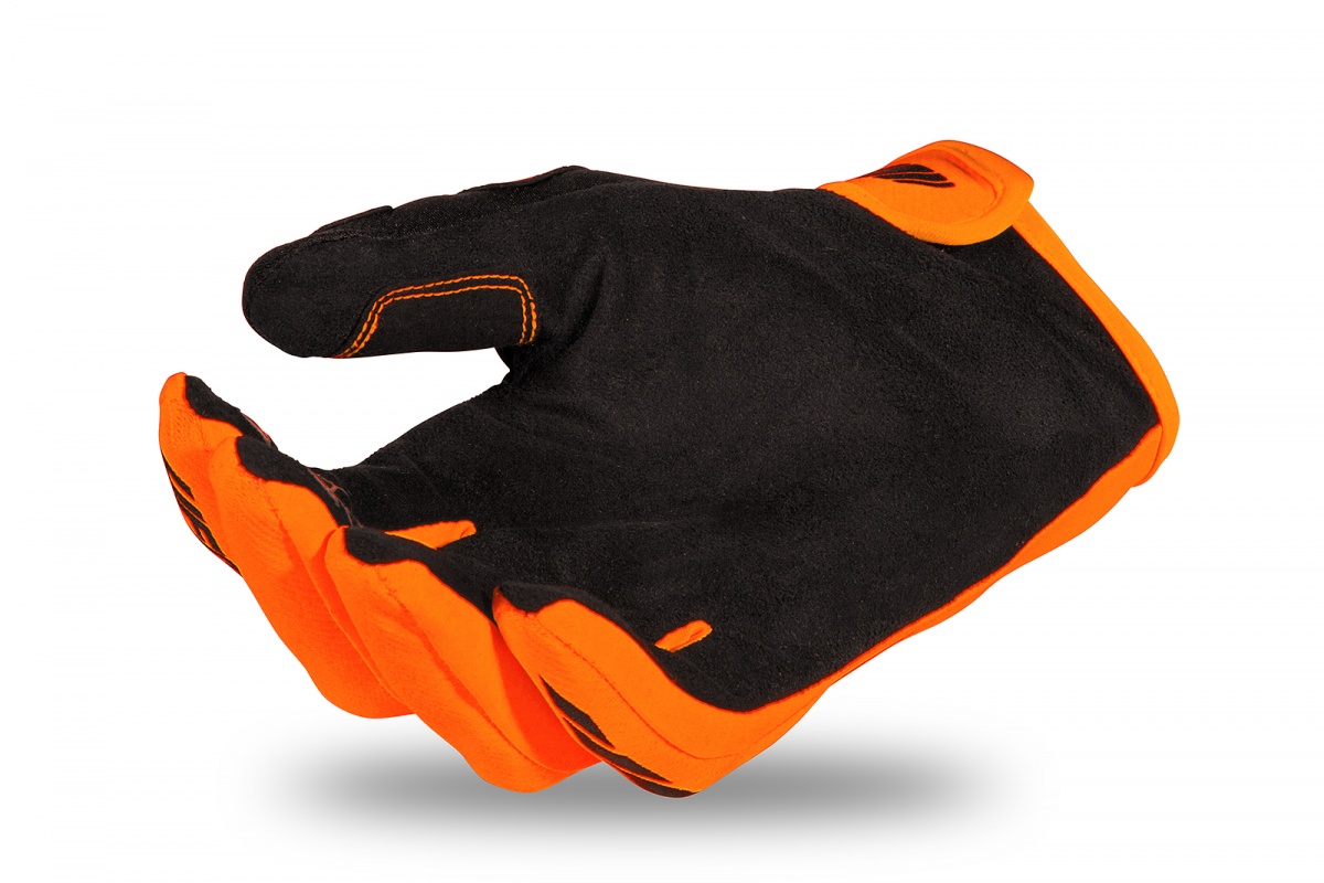 Guanti motocross Skill Radial arancione fluo - Abbigliamento adulto - GU04529-FFLU - Ufo Plast
