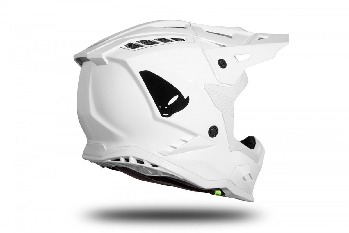 Casco motocross Echus bianco lucido - Home - HE166 - Ufo Plast