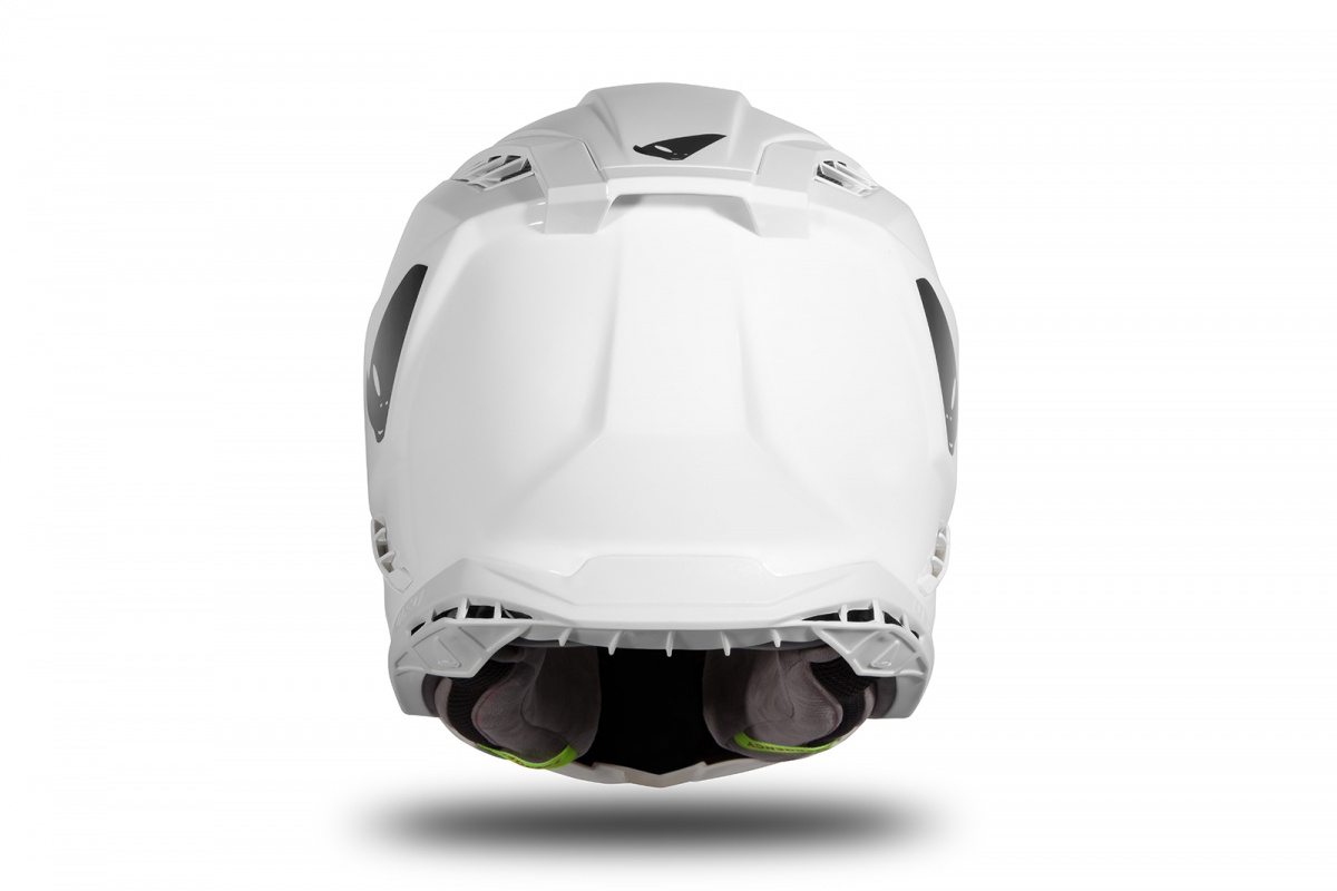 Casco motocross Echus bianco lucido - Home - HE166 - Ufo Plast