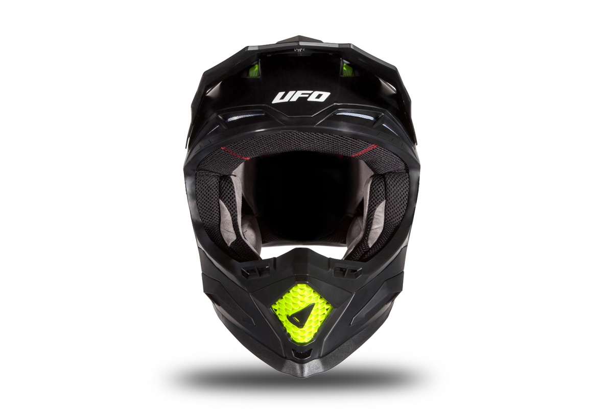 Casco motocross Echus nero opaco - Home - HE167 - Ufo Plast