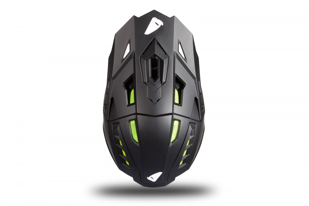 Casco motocross Echus nero opaco - Home - HE167 - Ufo Plast
