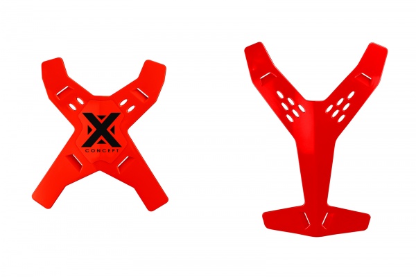 X ed Y rosso ricambio per X-Concept - PROTEZIONI - BP03503-B - Ufo Plast