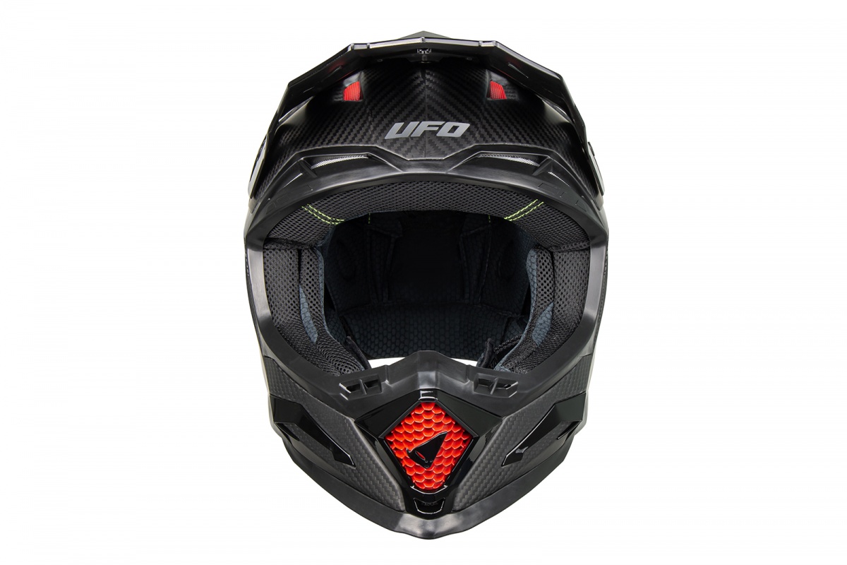 Casco motocross Echus in carbonio - PROTEZIONI - HE13001-CARB - Ufo Plast