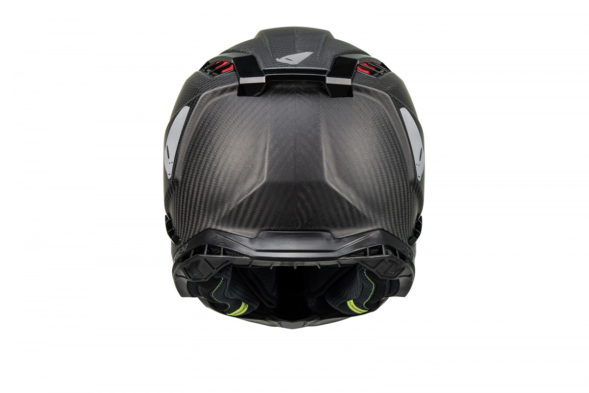Casco motocross Echus in carbonio - PROTEZIONI - HE13001-CARB - Ufo Plast