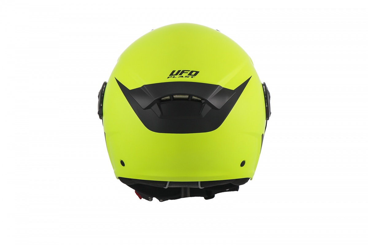Casco urban jet Spirit giallo fluo - Caschi - HE13003-DFLU - Ufo Plast