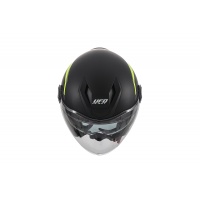 Casco urban jet Spirit nero e giallo fluo - Caschi - HE13003-KD - Ufo Plast