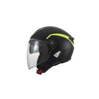 Casco urban jet Spirit nero e giallo fluo - Caschi - HE13003-KD - Ufo Plast
