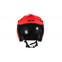 Casco cross Jet Sheratan arancio fluo - Caschi - HE13002-FFLU - Ufo Plast