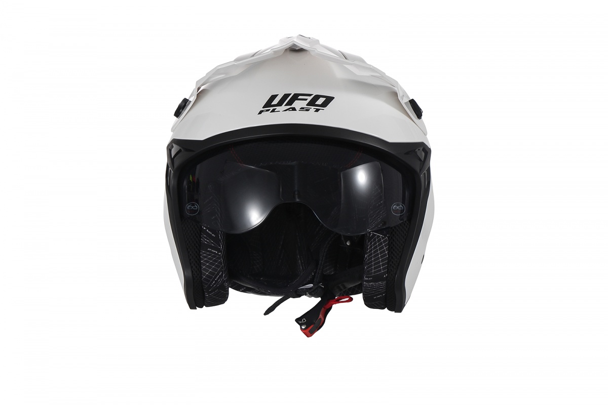 Sheratan cross jet helmet bianco - Caschi - HE13002-W - Ufo Plast