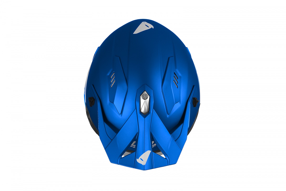 Casco cross Jet Sheratan blu - Caschi - HE13002-C - Ufo Plast