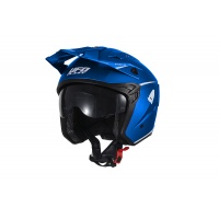 Casco cross Jet Sheratan blu - Caschi - HE13002-C - Ufo Plast