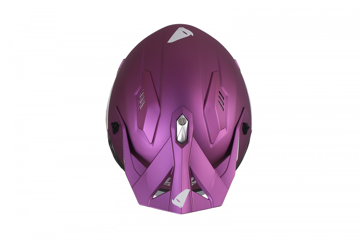 Casco cross Jet Sheratan fuxia - Caschi - HE13002-P - Ufo Plast