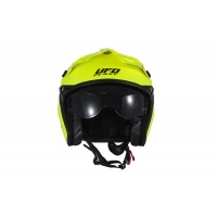 Casco cross Jet Sheratan giallo fluo - Caschi - HE13002-DFLU - Ufo Plast