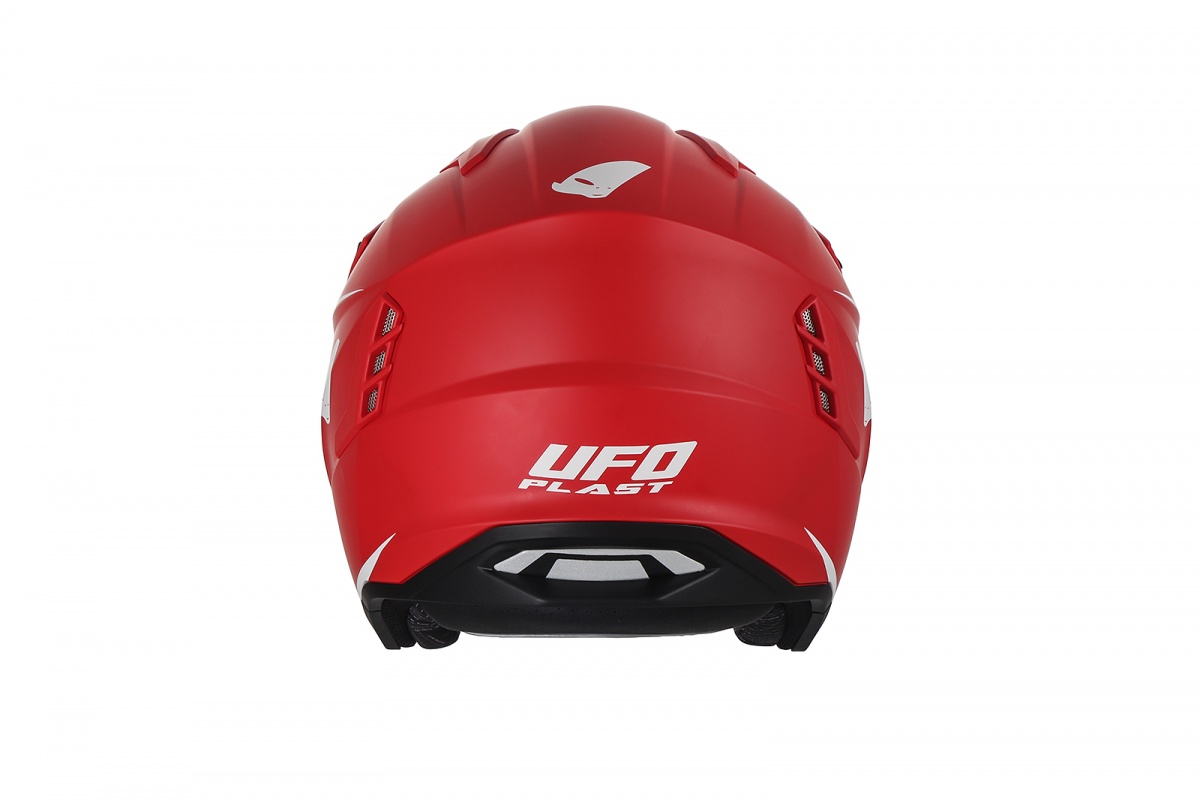 Casco cross Jet Sheratan rosso - Caschi - HE13002-B - Ufo Plast