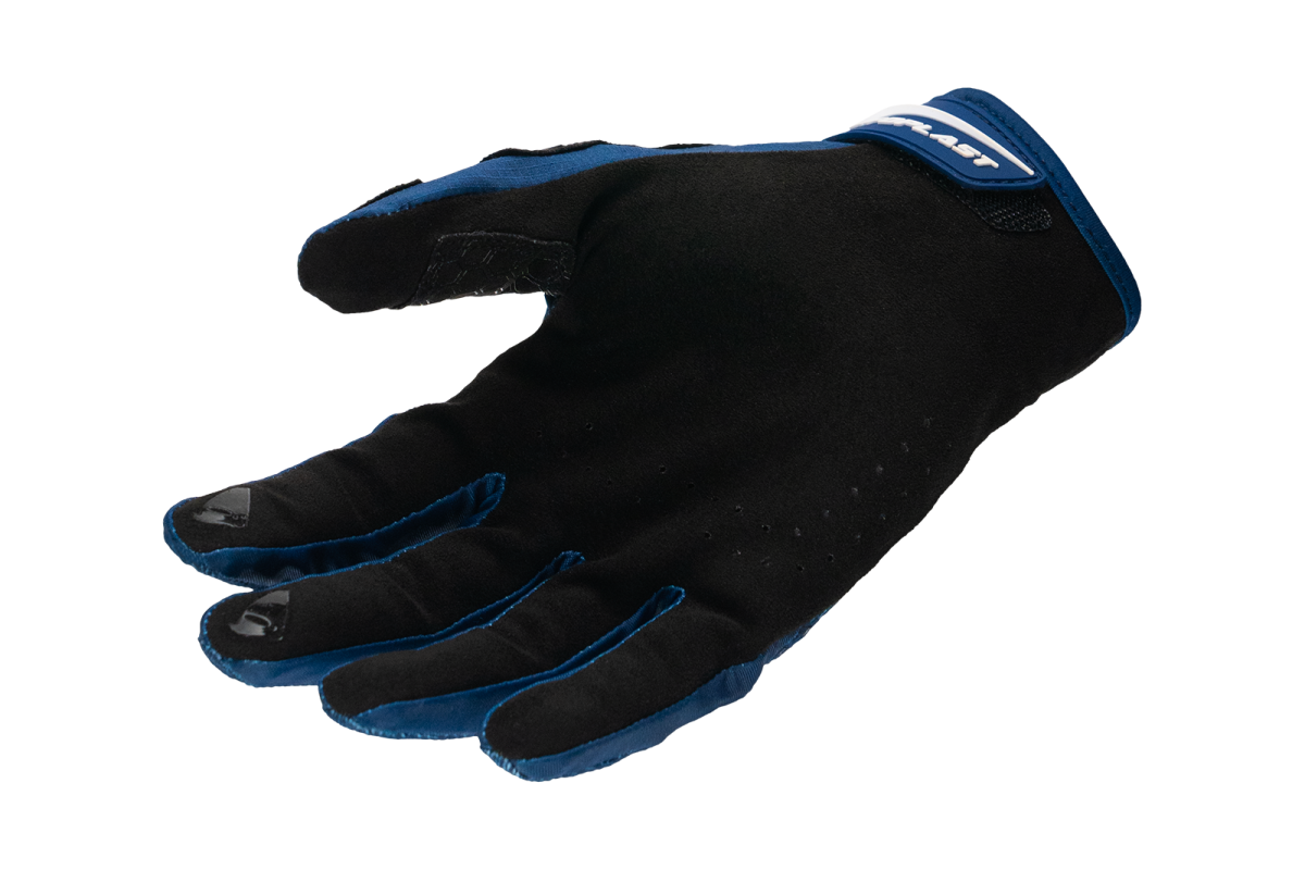 Guanti motocross Hayes blu navy e bianco - Guanti - GL13001-NW - Ufo Plast