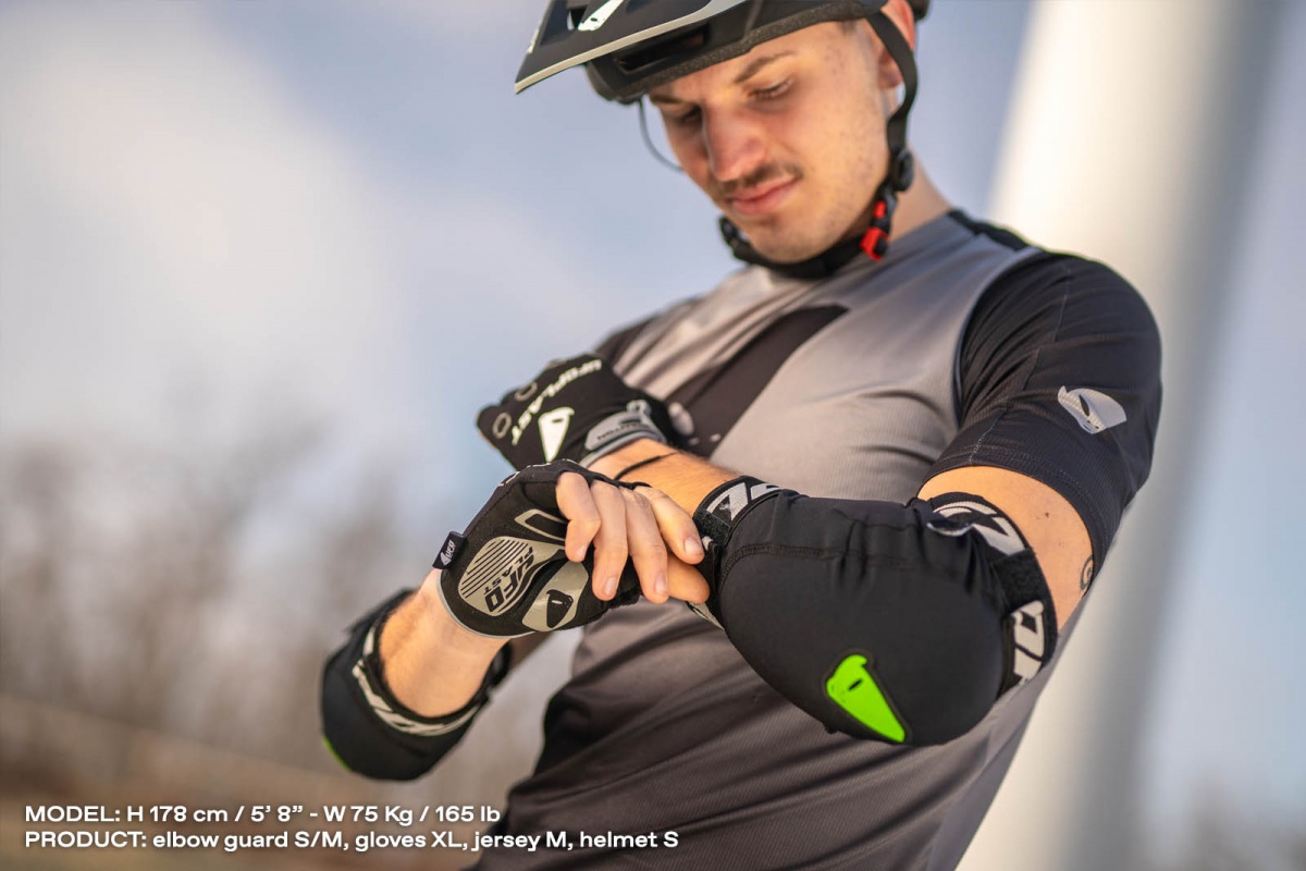Mtb Spartan elbow guard - Elbow pads - ES05001-K - Ufo Plast