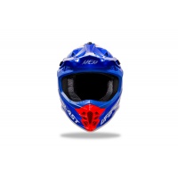 Casco motocross Intrepid blu rosso e bianco - Caschi - HE13400-CB - Ufo Plast