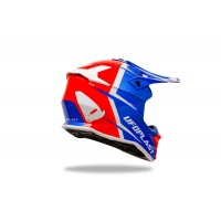 Casco motocross Intrepid blu rosso e bianco - Caschi - HE13400-CB - Ufo Plast