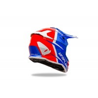 Casco motocross Intrepid blu rosso e bianco - Caschi - HE13400-CB - Ufo Plast