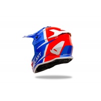 Casco motocross Intrepid blu rosso e bianco - Caschi - HE13400-CB - Ufo Plast