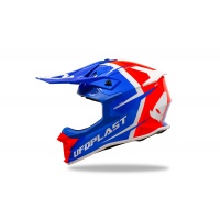 Casco motocross Intrepid blu rosso e bianco - Caschi - HE13400-CB - Ufo Plast
