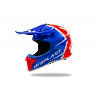 Casco motocross Intrepid blu rosso e bianco - Caschi - HE13400-CB - Ufo Plast