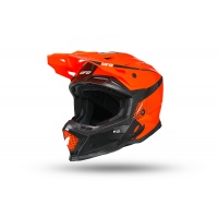 Casco motocross Echus arancione e nero - Caschi - HE13100-FK - Ufo Plast