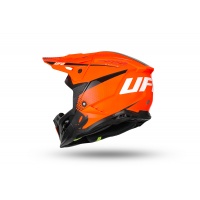 Casco motocross Echus arancione e nero - Caschi - HE13100-FK - Ufo Plast