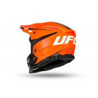 Casco motocross Echus arancione e nero - Caschi - HE13100-FK - Ufo Plast