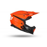 Casco motocross Echus arancione e nero - Caschi - HE13100-FK - Ufo Plast