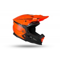 Casco motocross Echus arancione e nero - Caschi - HE13100-FK - Ufo Plast