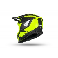 Casco motocross Echus giallo fluo e nero - Caschi - HE13100-DK - Ufo Plast