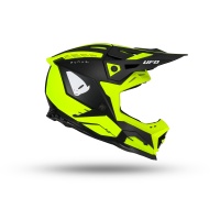 Casco motocross Echus giallo fluo e nero - Caschi - HE13100-DK - Ufo Plast