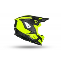 Casco motocross Echus giallo fluo e nero - Caschi - HE13100-DK - Ufo Plast