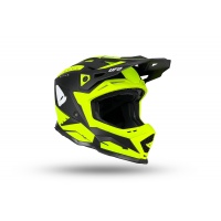 Casco motocross Echus giallo fluo e nero - Caschi - HE13100-DK - Ufo Plast
