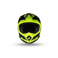 Casco motocross Echus giallo fluo e nero - Caschi - HE13100-DK - Ufo Plast