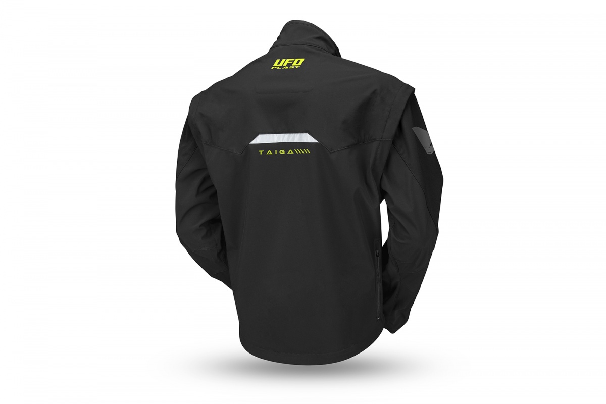 Giacca Enduro Taiga con protezioni incluse giallo fluo - Giacche - JA13002-KD - Ufo Plast