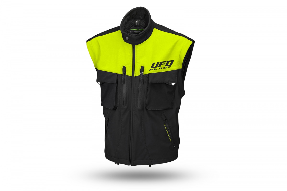 Giacca Enduro Taiga con protezioni incluse giallo fluo - Giacche - JA13002-KD - Ufo Plast